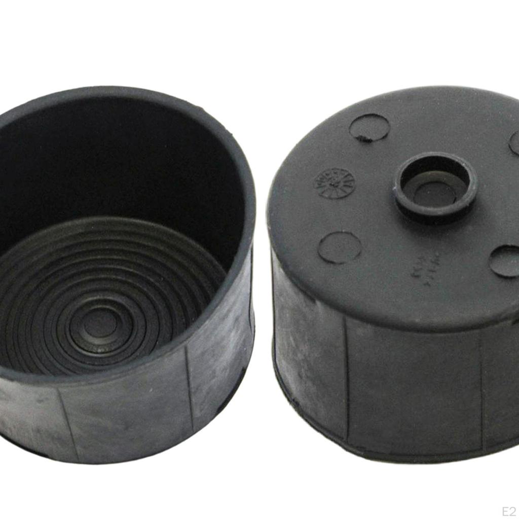 2 Piece Automobile Rubber Cup Holder Insert 1EB17DX9Ab 1EB17DX9 for RAM 1500 2009-16 Replaces