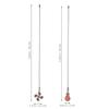 2Pcs Ceiling Fan Pull Chain Kit Vintage Decorative Pendant Pull Extenders Ideal for Lamps Ceiling Fans Home Decor Efficient