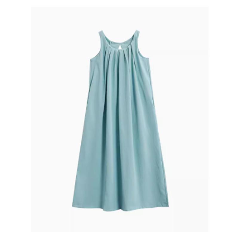 Suspender Neck Dress Children Summer Sanya Seaside Wear Holiday Beach Skirt High Sense Sleeveless Vest Skirt