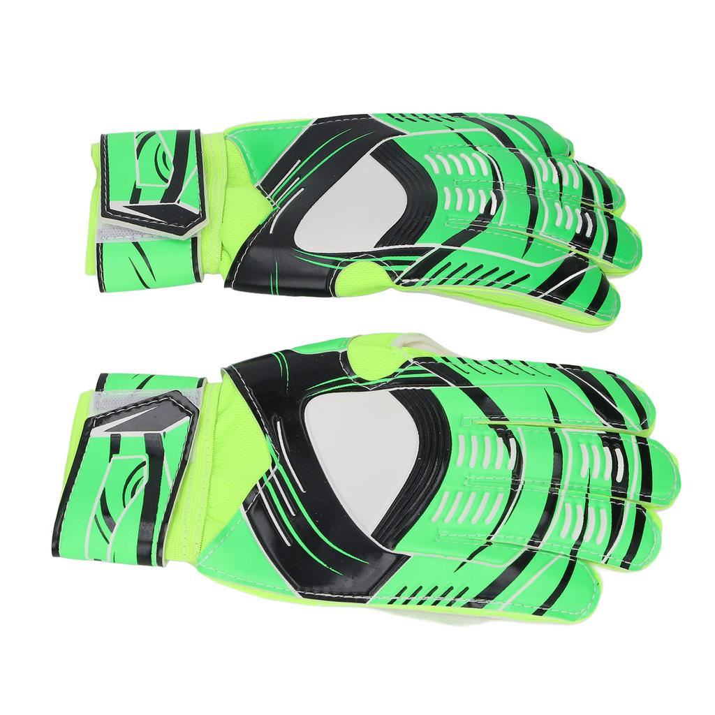 Goalie Gloves Prevent Slip Breathable Wearable Strong Grip Latex Palm Soccer Goalkeeper Gloves for