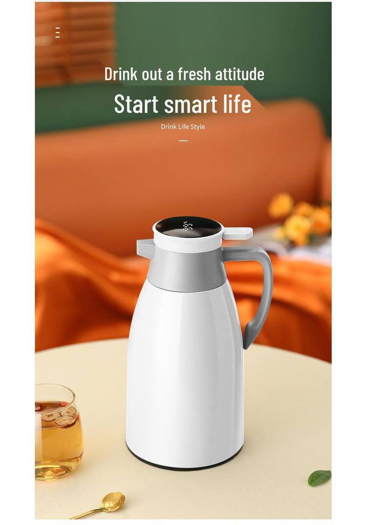 2026 Large Capacity Insulated Thermos Flask - Portable Home Heat Preservation Bottle