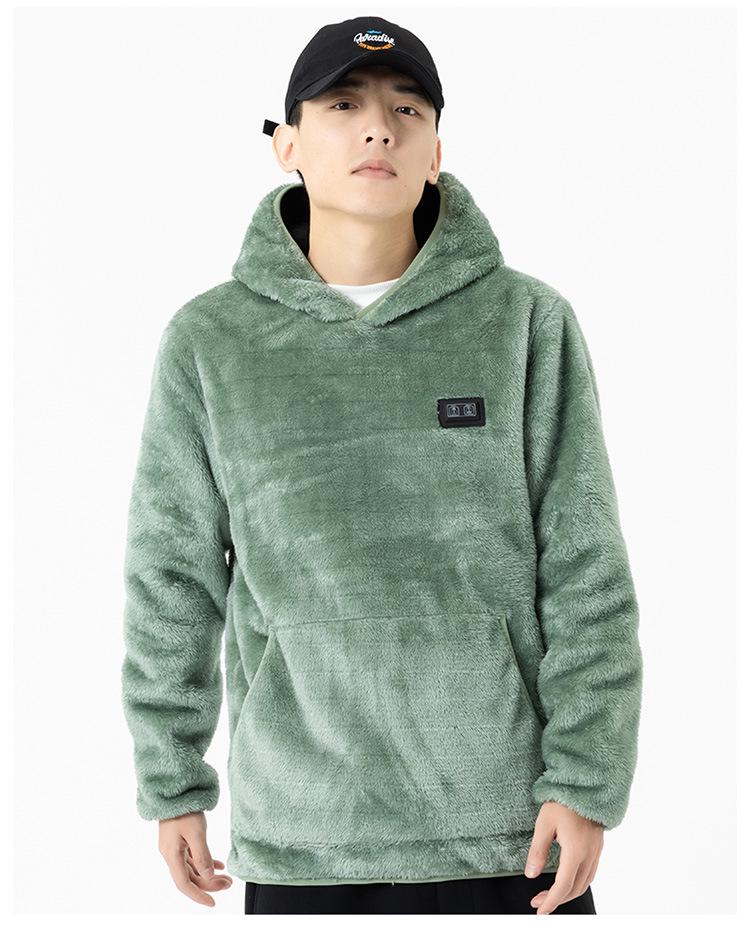 USB-Beheiztes Korallenfleece-Sweatshirt für Damen & Herren - Neun-Zonen-Konstanttemperaturjacke