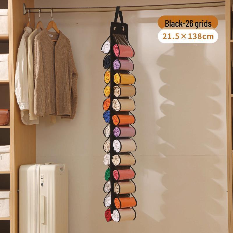 Multifunctional Foldable Hanging Storage Bag for Clothes & Sundries