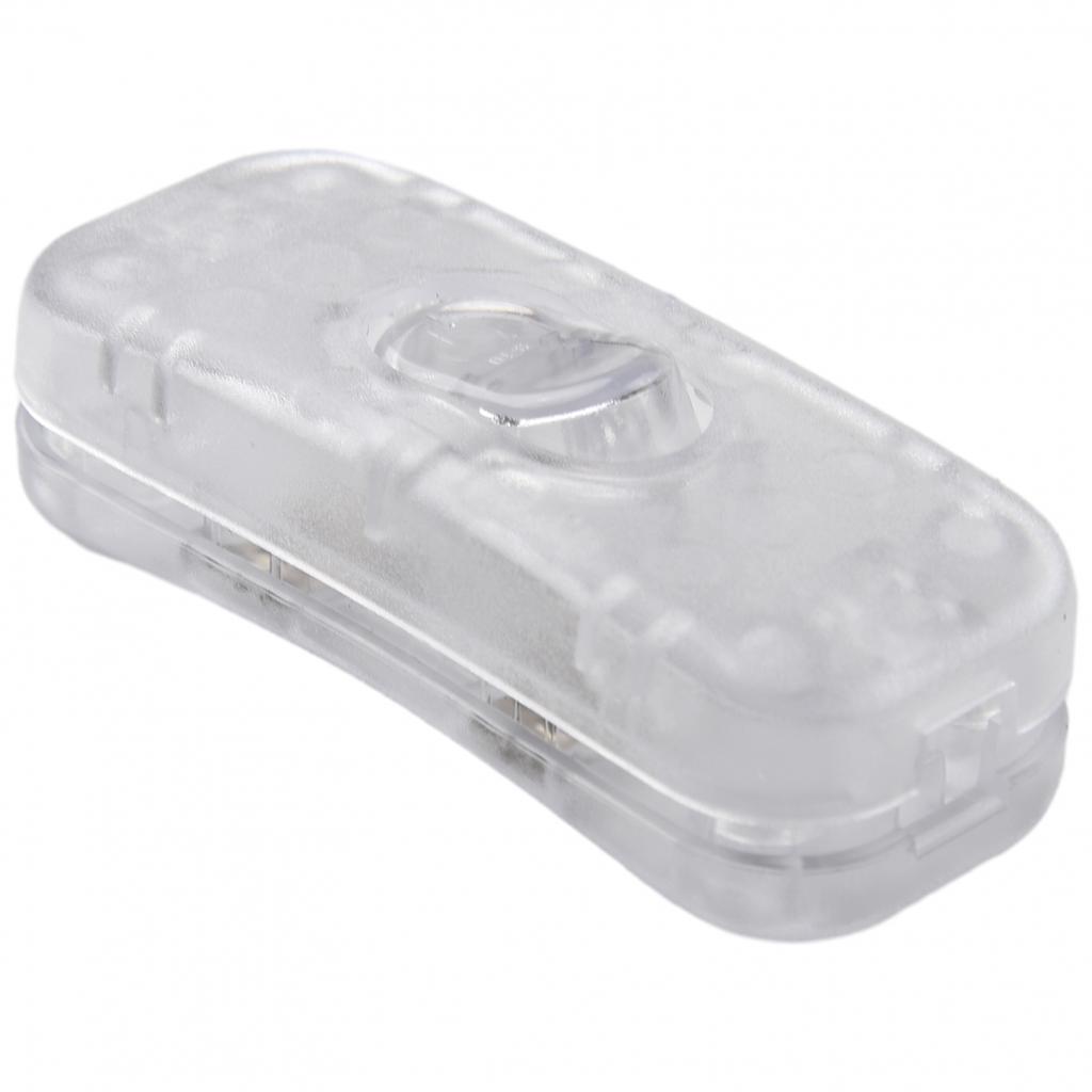 In Line Switch Cord Cable For Desk Lamp ON OFF Plastic