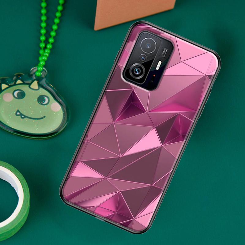 

Геометрический абстрактный кристаллический чехол для POCO F5 X5 X3 Pro X4 F4 GT F3 M5s C40 чехол для Xiaomi 13 12 Lite 11T 12T Pro 12X POCO X5 Pro