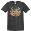 Rockmusik Raumschiff Vintage T-Shirt Retro Band Grafik T-Shirt Mode