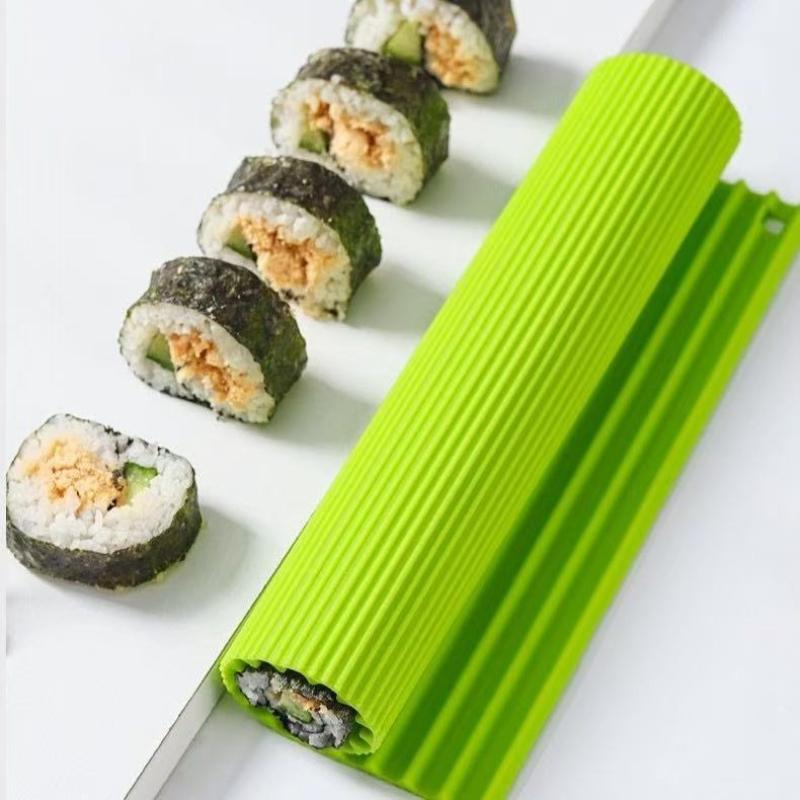 Silikon Sushi Rollmatte Japanische Sushi-Herstellungsform Koreanisches Seetang-Sushi Kimbap Spezialwerkzeug für Küchenanfänger und Kinder