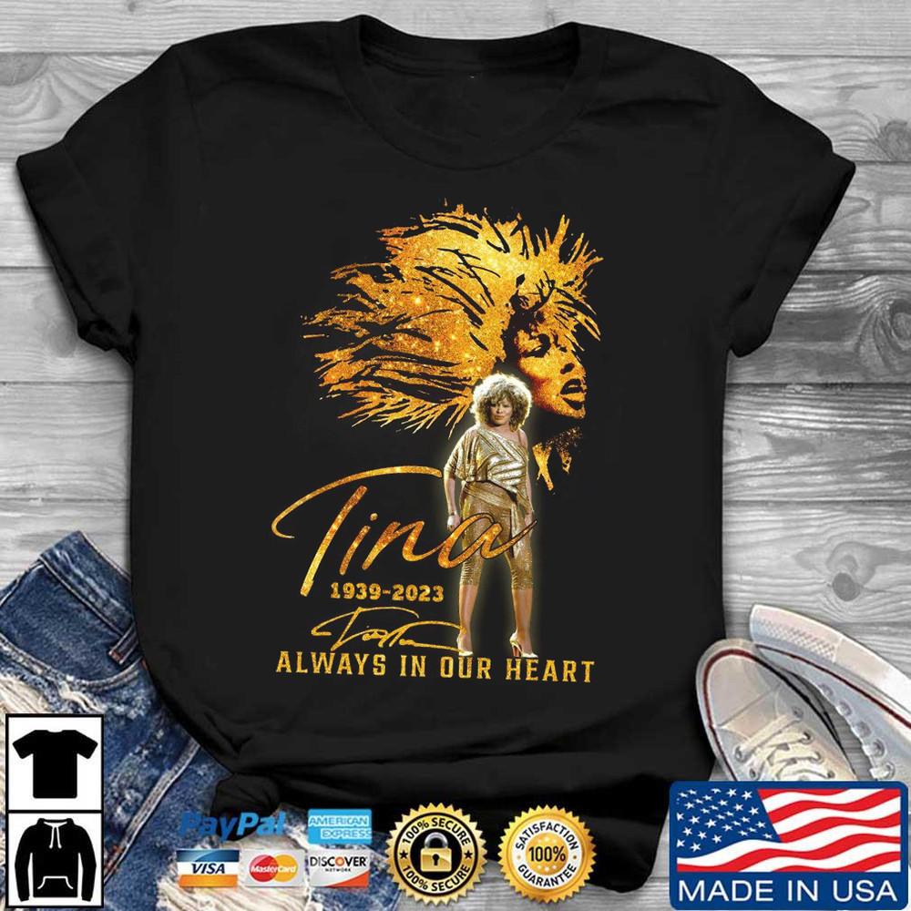 

Thank you memories 1939-2023 Tina Turner Shirt S-234XL shirt A296 3XL