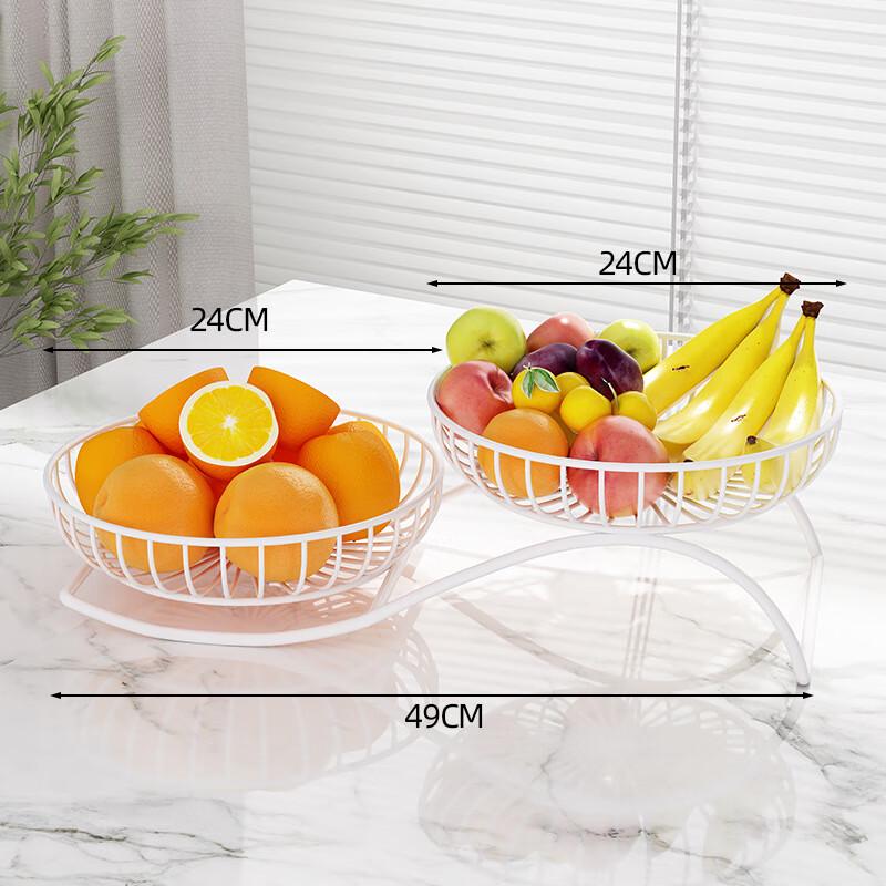 Металлическая тарелка для хранения фруктов «Жуи»