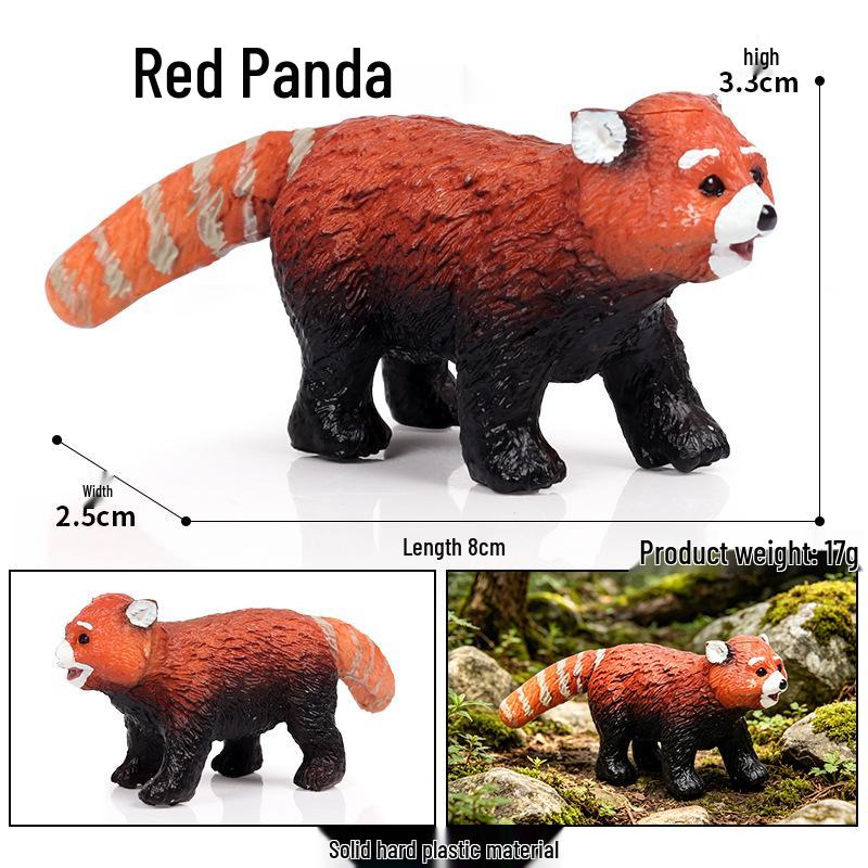 Realistic Animal Heart Model Toy: Lemur, Raccoon, Orangutan, Baboon