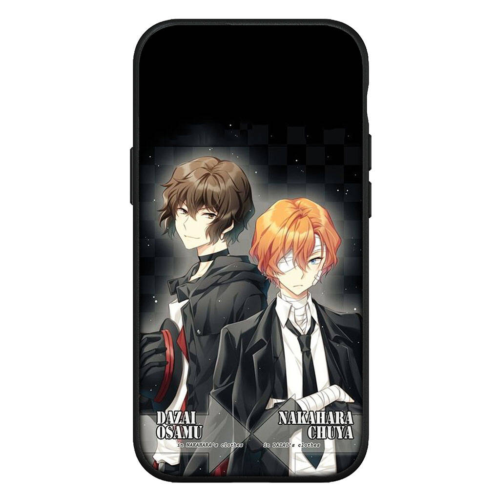Husă pentru iPhone 17 16 15 Xiaomi Poco Redmi Note 14 13 12 11 Pro Samsung Galaxy S25 S24 S23 OPPO Huawei Bungou Stray Dogs Anime Husă Telefon Lentilă Cameră