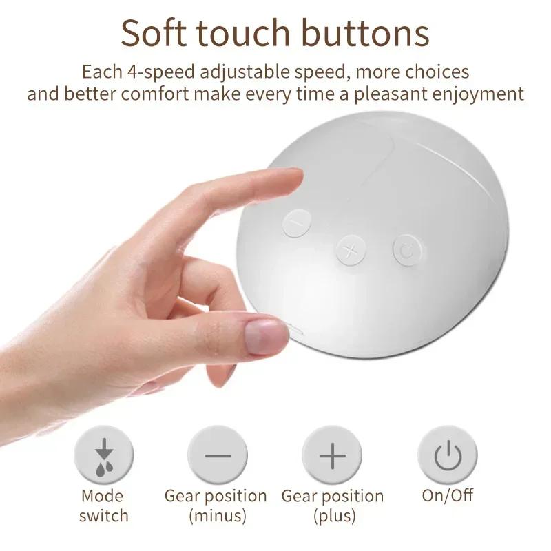 Double Electric Breast Pumps  Silent Portable USB Electric Breast Pump Hands Free Automatic Milker BPA Free Breast Feeding