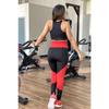 High Waist Bustier And Tights Sports Set | Women's Sports Set Set Of 2 | Bustier | Leggings
