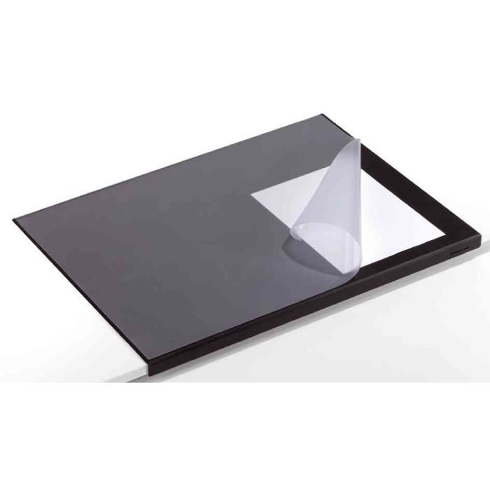 Sous-main - durable - 7293-10 - antidérapant - couverture transparente - 650x500mm