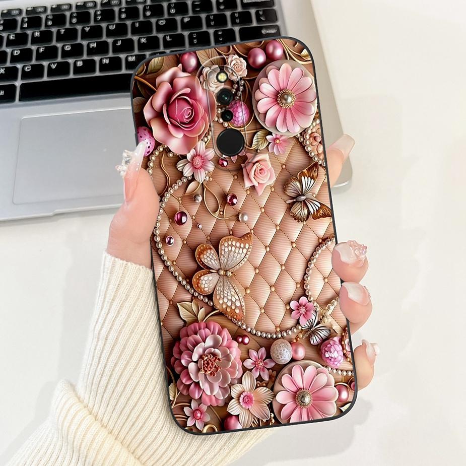 For Xiaomi Redmi 8 Case Redmi8A Cute Happy Cat Cartoon Cover Shockproof Soft TPU Phone Case For Xiaomi Redmi 8A 8 Redmi8 A Shell