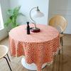 Dining Table Fabric Art Literary French Style Hollow Lace Coffee Table Cover Thick Square Small Round Table Cloth
