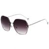 Summer Trend Sunglasses Frameless Trimming Gradual Change Color Sunglasses Women'S Fashion Large Frame Glasses