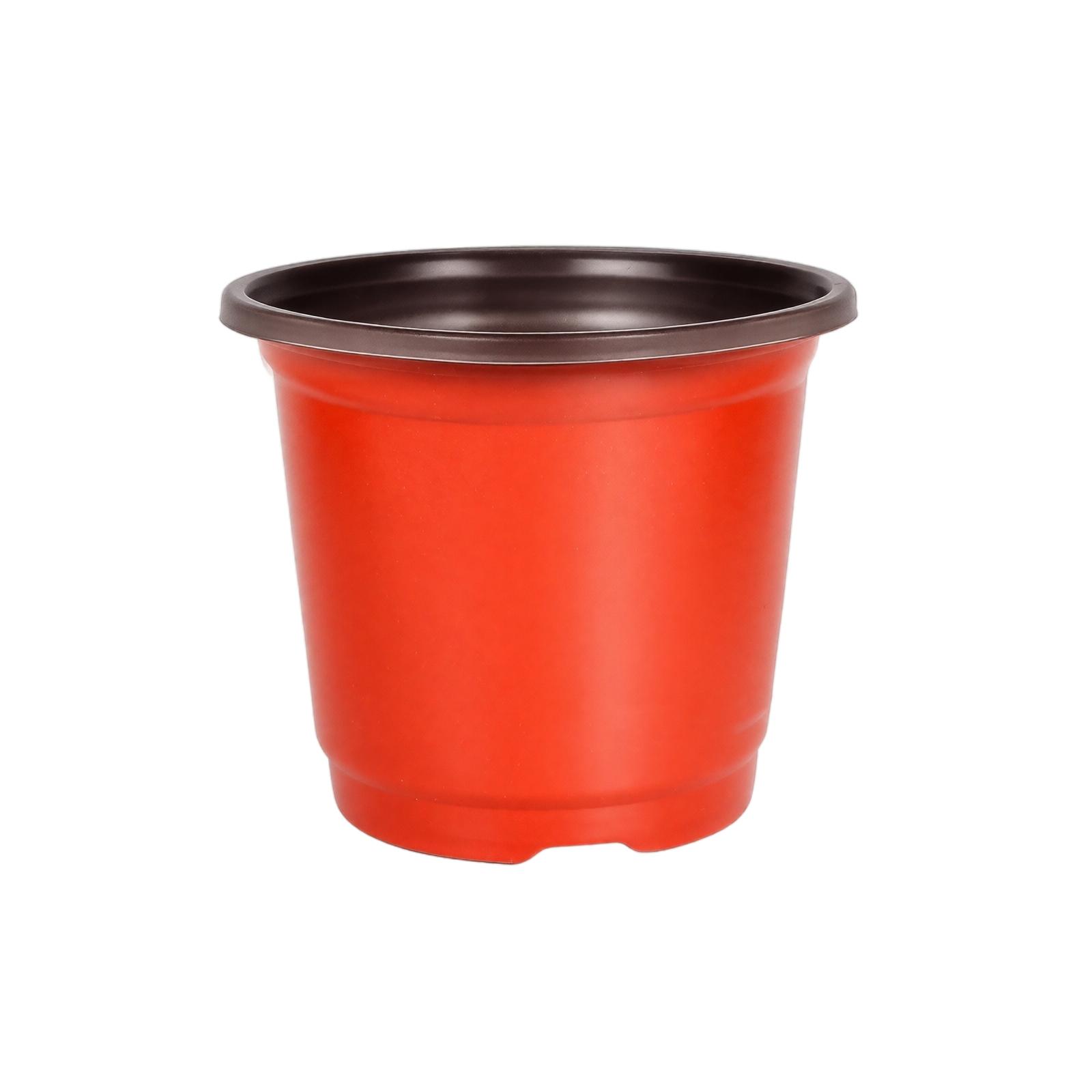 4 Inch Plastic Seed Pots with Drainage Holes, Round Disposable Nursery Pots for Seedlings, 50 Pack One Size