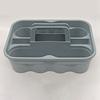 A25F-Sundries Basket Tool Basket Thickened Plastic Storage Basket Double-Layer Hotel Hotel Portable Small Cleaning Tool Box