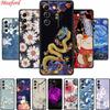 For Vivo V40 SE Case 3D Emboss Black Silicone Soft Back Cover Cases For Vivo V30 SE Y100 Y200e T3 5G V30 V40 Lite Y36 Phone Case
