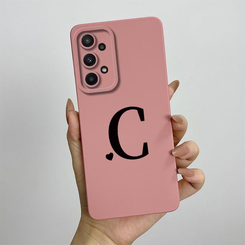 For Samsung A23 Case Galaxy A23 5G Cover SM-A235F SM-A236U SM-A236B Cute Couple Letters Silicon Phone Case Shockproof Back Cover