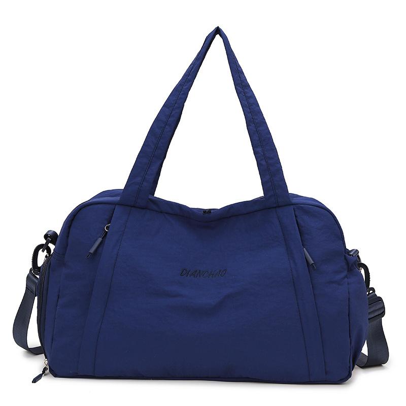 Korean Style Large Capacity Short Trip Business Travel Duffel Bag - Lightweight Sports Gym Bag for Women & Men - Multifunctional Handheld Storage Bag