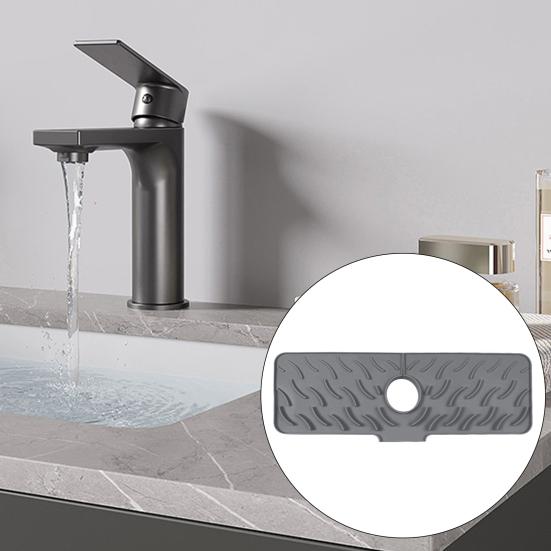 Silikonová podložka do dřezu Rychleschnoucí podložka Ochrana proti stříkající vodě u baterie Lapač vody Podložka proti stříkání do kuchyně koupelny