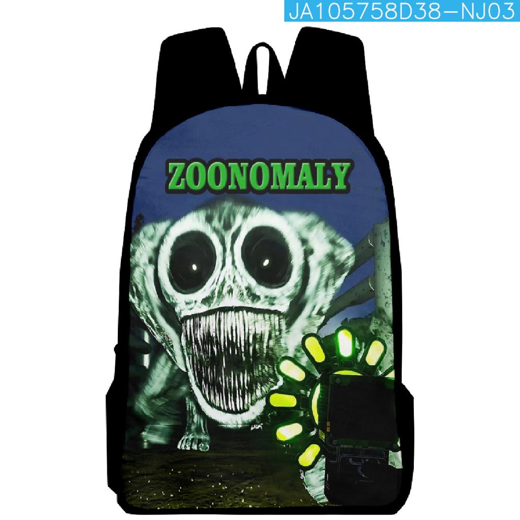 Hip Hop Youthful Funny New Zoonomaly Student School Bags Notebook Backpacks 3D Printed Oxford Waterproof Boys/Girls Travel Bags