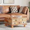 VidaXL Coffee Table Reclaimed Wood 70 X 70 X 38 Cm