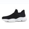 Large size fashionable men's shoes heightening lazy socks shoes couple simple casual fly-woven shoes