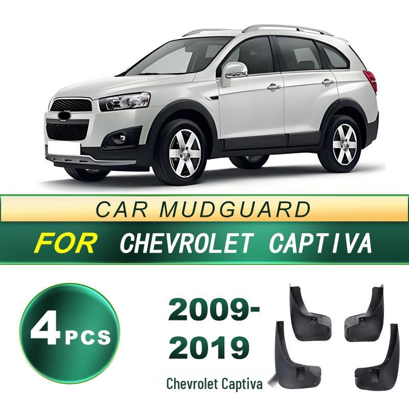 Soft Rubber Mud Flaps for 2009-2019 Chevrolet Captiva, Anti-Splash