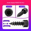 8.8 Grade Hex Socket Cylindrical Head Black Wood Screws Self-Tapping M2/M3/M4/M5