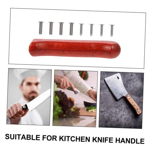 Iplusmile Knife Handle Replacement with Rivets, Ergonomic Design for Knife Handle Replacement and Repair