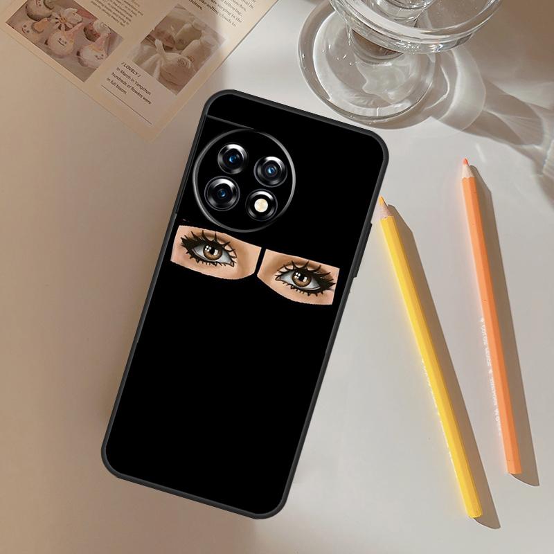 

Woman Hijab Face Muslim Gril Funda For OnePlus 13R 13 12 R 11 9 10 Pro 8T 9RT 10T OnePlus Nord CE 2 3 4 Lite N20 N30 Case OnePlus 9RT