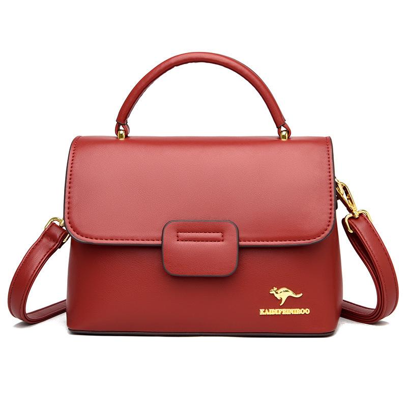 

Сумка через плечо, женская модная женская сумка, женская сумка большой емкости красный