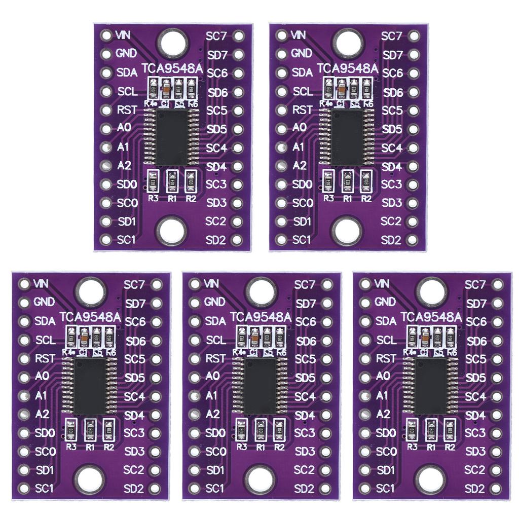 5Pcs Development Board 1 to 8 Channel IIC Expansion Module TCA9548A Set Kit for DIY