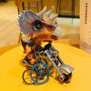 Inertial Dinosaur Car Doll Backpack Keychain Ornament Accessories Couple Gift