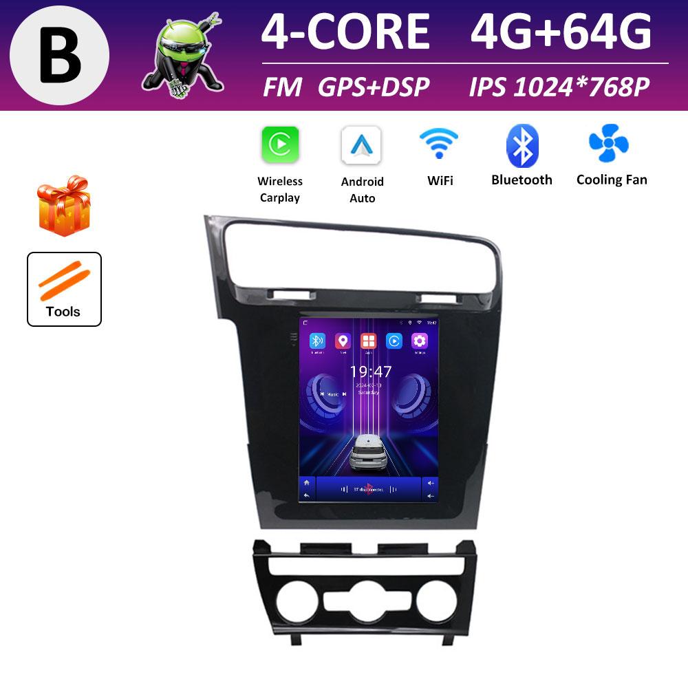 DSP Stereo Wireless Carplay for Volkswagen Golf 7 2014 2015 2016 2017 - 2018 Car Multimedia Video Radio Player Accessories WIFI