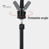 Hair Perming Training Wig Stand Aluminum Alloy Tripod, Adjustable Mannequin Head Stand, Professional Styling Reinforced for Cosmetology, Hairdressing