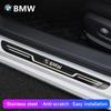 Stainless Steel Car Door Sill Scuff Plate For BMW M M3 M5 X1 X3 X5 X6 E90 E91 E92 E93 M3 E60 Anti-Scratch Seal Tang Protection