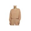 Nike Sweatshirts Women's Brown V Neck Moderate Regular DA0773-288