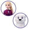 Mattel Disney Frozen Arendelle Animals Elsa and Polar Bear Doll House for Pretend Ages 3 and JFG16 Dress-Up Play, Up, Purple,