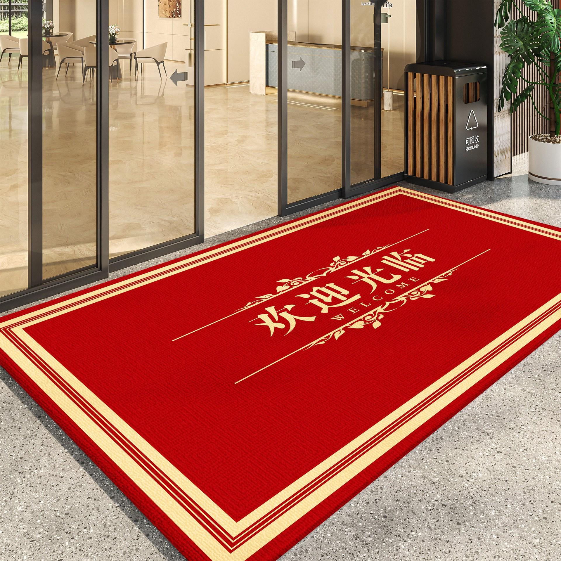 

Welcome Entrance Door Mat for Shops & Salons 40*60CM Small Size