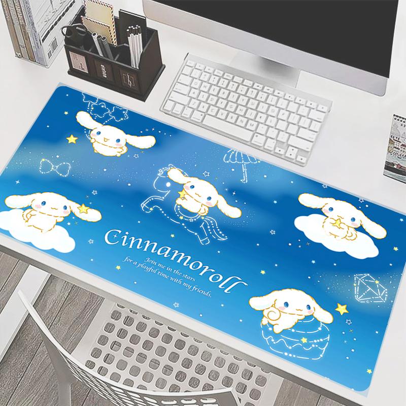 Mouse Pad CCinnamorolls Mini Pc Anime Gaming Accessories Varmilo Keyboard Pad Desk Mat Gabinete Gamer Carpet Mousepad Mouse Mat
