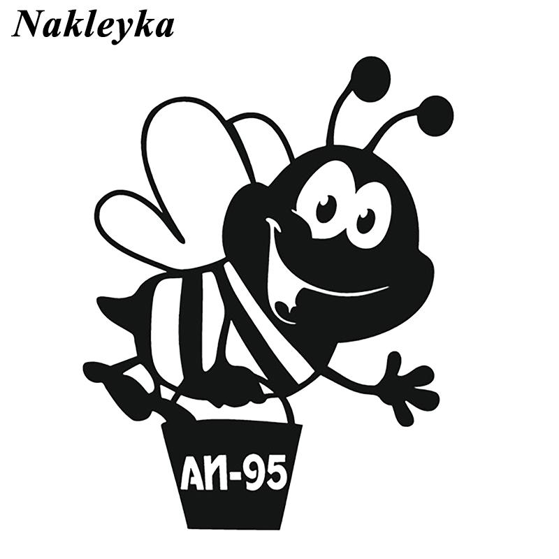 

Наклейка Наклейка на автомобиль Виниловая пчела на выпечку AI 95 Наклейки для авто Стиль кузова Украшения Аксессуары