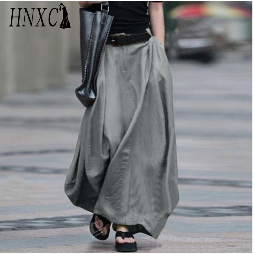 

HNXC Женская Мода Повседневная Однотонная Принтованная Летняя Весенняя Юбка XXXXXL