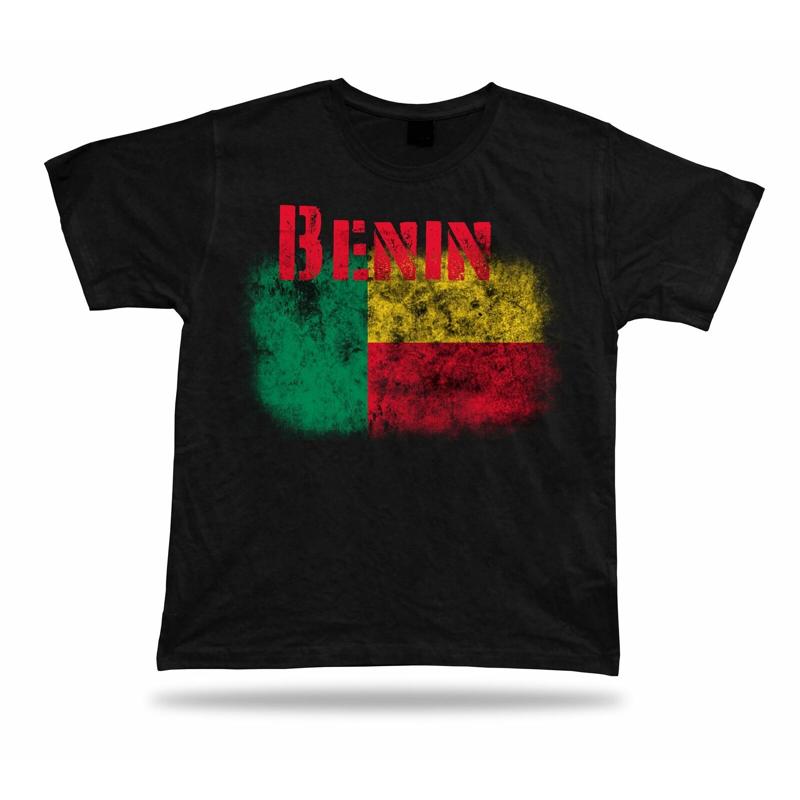 Benin flag Tshirt T shirt Tee top city map horns with corn somba PRIDE SOUVENIR