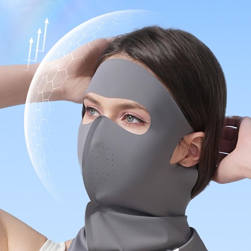 Light weight Face Cover With Neck Protecting Outdoor Cycling Protective Mask for Comfortable Wear