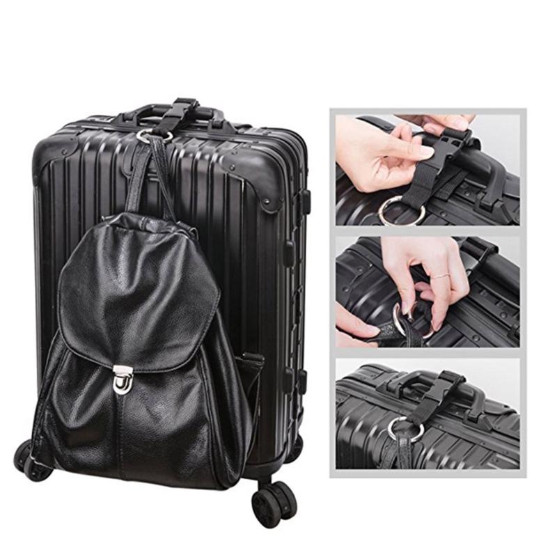Heavy Duty Suitcase Belt Carry on Clip Luggage Backpack Travel Part with Buckle