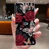 For Motorola Moto G05 E15 Case 2024 Fashion Butterfly Flower Clear Soft Silicone TPU Capa Phone Cover For MotoG05 MotoE15 Fundas